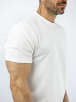 T-Shirt Regular Fit Καλαμπόκι Λευκό