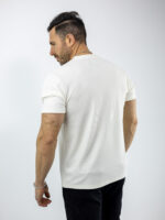 T-Shirt Regular Fit Καλαμπόκι Λευκό