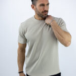 T-Shirt Regular Fit Καλαμπόκι Μπέζ