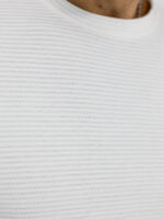 T-Shirt Regular Fit Μονόχρωμο Λευκό
