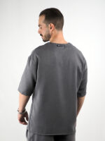 T-Shirt Oversized Γκρί