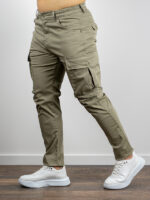 Cargo Slim Fit Λαδί