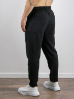 Παντελόνι Jogger Loose Fit Λινό Μαύρο