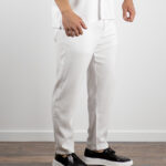 Παντελόνι Jogger Λινό Λευκό