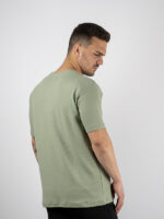 T-Shirt Με Βε Γυακά Μονόχρωμη Μέντα