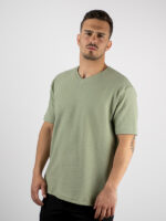 T-Shirt Με Βε Γυακά Μονόχρωμη Μέντα