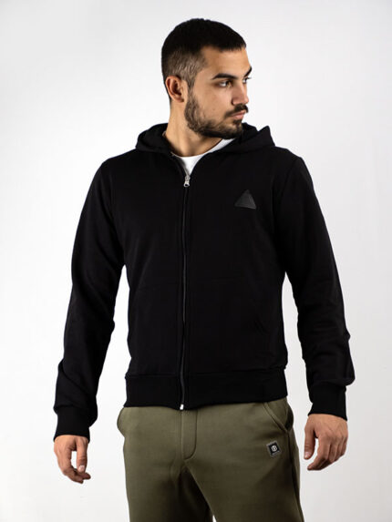 Ζακέτα Slim Fit & Κουκούλα