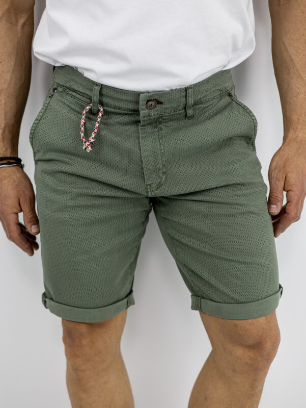 Βερμούδα Regular Fit Λαδί
