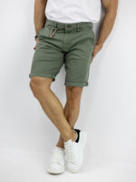 Βερμούδα Regular Fit Λαδί