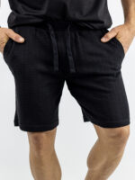 Βερμούδα Regular Fit Μαύρο