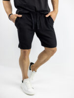Βερμούδα Regular Fit Μαύρο