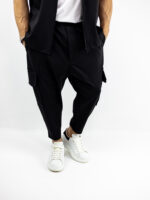 Παντελόνι Cargo Balloon Μαύρο