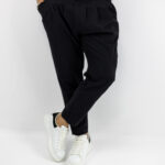Παντελόνι Jogger Loose Fit & Λάστιχο Πίσω Μαύρο