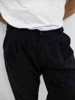 Παντελόνι Jogger Loose Fit & Λάστιχο Πίσω Μαύρο