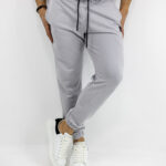 Παντελόνι Φόρμα & Λάστιχο Κάτω Regular Fit Γκρί