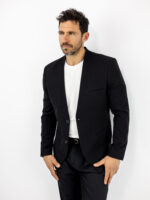 Σακάκι Regular Fit Μαύρο
