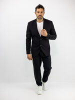 Σακάκι Regular Fit Μαύρο