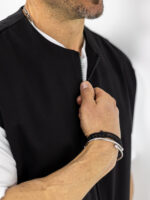 Γιλέκο Αμάνικο & Παντελόνι Cargo Balloon Οversized Μαύρο