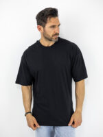 T-Shirt Oversized Labubu Μαύρο
