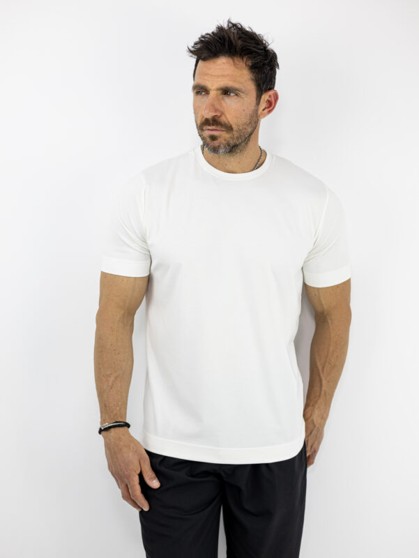 T-Shirt Regular Fit Confidence Μονόχρωμο Λευκό
