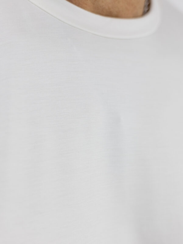 T-Shirt Regular Fit Confidence Μονόχρωμο Λευκό
