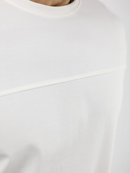 T-Shirt Oversized Punto Roma Λεύκο
