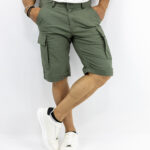 Βερμούδα Cargo Regular Fit Λαδί