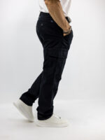 Παντελόνι Cargo Regular Fit Μαύρο