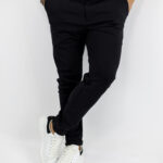 Παντελόνι Chinos Regular Fit & Λάστιχο Μέση Μαύρο