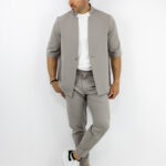 Παντελόνι Chinos Trouser Regular Fit & Σακάκι Overshirt Trouser Regular Fit Fanco