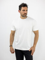 T-Shirt Regular Fit Confidence Μονόχρωμο Λευκό