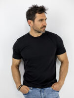 T-Shirt Regular Fit Confidence Μονόχρωμο Μαύρο
