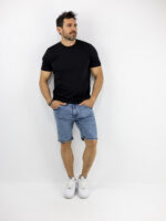 T-Shirt Regular Fit Confidence Μονόχρωμο Μαύρο