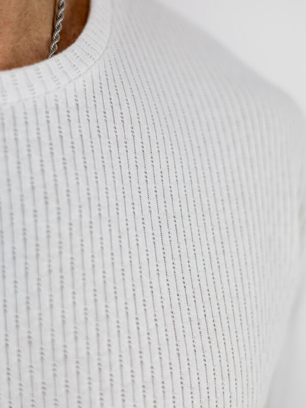 T-Shirt Oversized Μονόχρωμο Λευκό