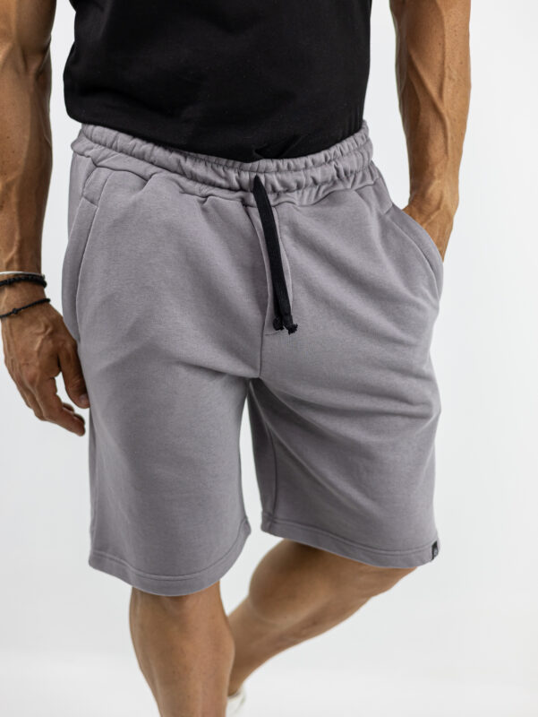 Βερμούδα Regular Fit Γκρί