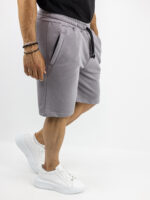 Βερμούδα Regular Fit Γκρί