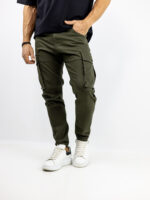 Παντελόνι Cargo Pike Skinny Λαδί