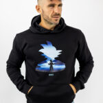 Φούτερ Goku Island & Kουκούλα Μαύρο