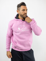 Φούτερ Regular Fit & Κουκούλα Snoopy Ρόζ