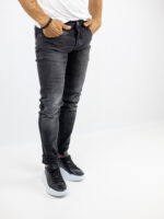 Παντελόνι Jean Regular Fit Μαύρο