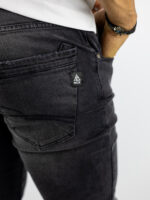 Παντελόνι Jean Regular Fit Μαύρο
