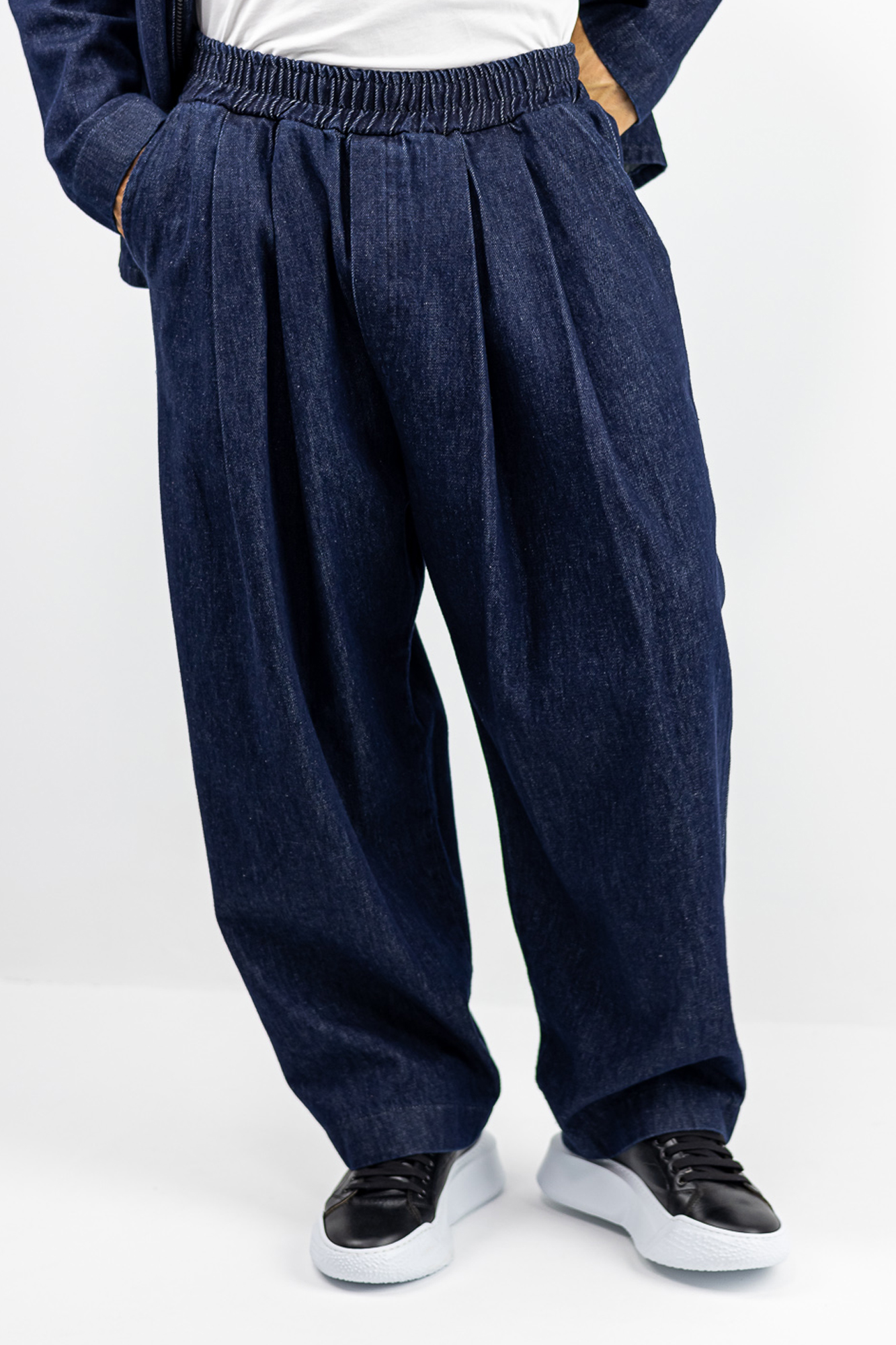 JOGGER_JEAN_BAGGY_TWINBLACK_120327_MPLE_01.jpg Jean Παντελόνι Baggy Μπλέ