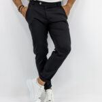 Παντελόνι Jogger Loose Fit Μονόχρωμο Μαύρο