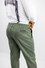 Παντελόνι Jogger Loose Fit Λαδί