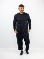Παντελόνι Φόρμας Oversized Japanese Μαύρο