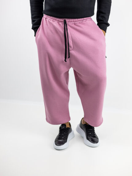 Παντελόνι Φόρμας Oversized Japanese Ρόζ