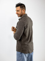 Πουκάμισο Μάλινο Slim Fit Γκρι