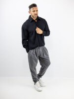 Πουκάμισο Regular Fit Μαύρο