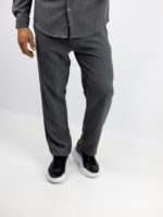 Παντελόνι Jogger Loose Fit & Πουκάμισο Regular Fit Γκρί