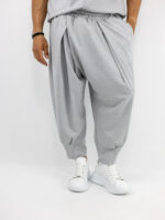 Παντελόνι Jogger Balloon & Πουκάμισο Oversized & Κρυφή Πατιλέτα Γκρί